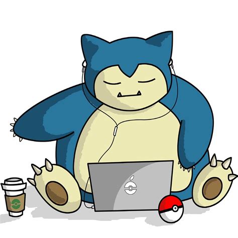 Comments Snorlax With Laptop 2048 X 2048 Wallpapers 4667226