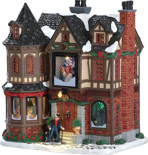 Lemax Kerstdorp Scrooges Manor Met Verlichting 45v Adapter