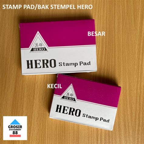 Jual Stamp Pad Bak Stempel Bantal Stempel HERO Kecil Besar