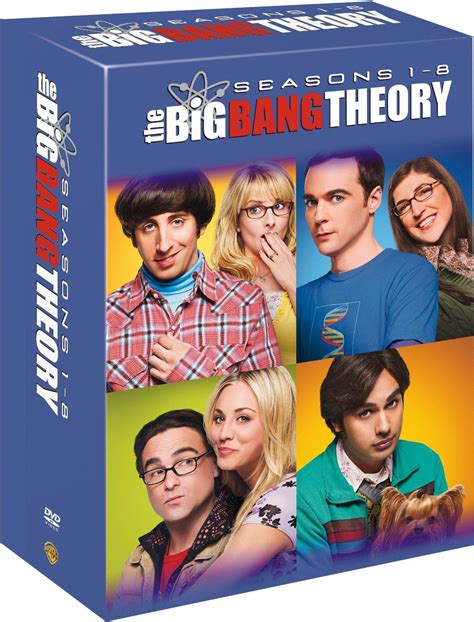 The Big Bang Theory Season 1 8 Dvd 2015 Big Bang Theory Series