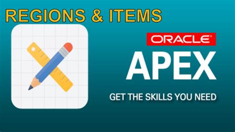 Oracle Apex Regions And Items Oracle Apex Tutorial 4 Youtube
