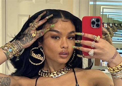 India Love Drops Topless Photos After Confirming Break Up With Boxer Devin Haney Page Of