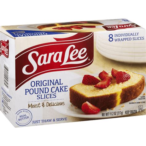 Sara Lee Pound Cake Original Slices Caseys Foods