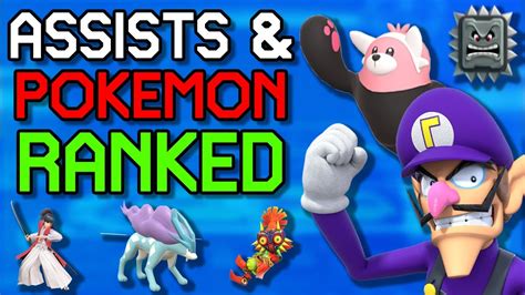 Ranking Every Assist Trophy And Pokemon In Super Smash Bros Ultimate