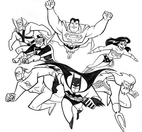 Here's a justice league coloring page of superman, the most powerful superhero in the world. Justice League International Coloring Page - NetArt