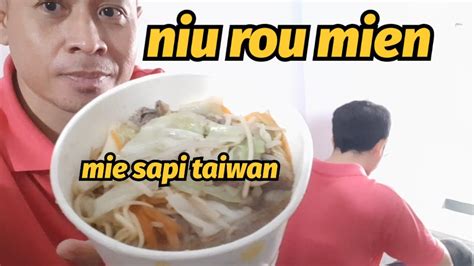 Niu Rou MienMie Daging Sapi Taiwan YouTube