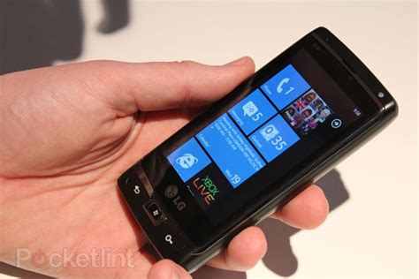 Photos Of Windows Phone 7 On Lg Panther Surface