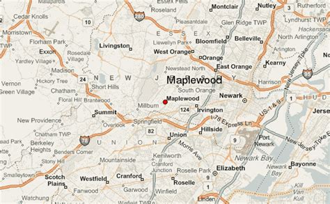 Maplewood Nj Zip Code Map United States Map