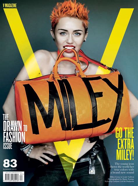 miley cyrus gets rebellious for v magazine 83 covers fashion gone rogue the latest in