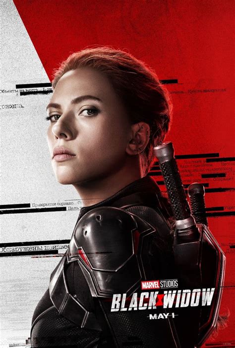 Marvel Debuts Character Posters For Scarlett Johanssons ‘black Widow