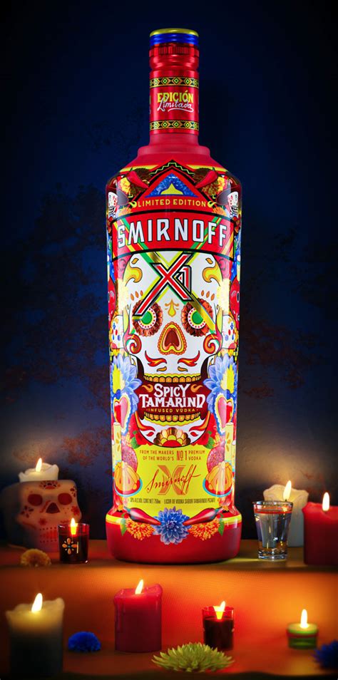 Smirnoff X1 Launches Limited Edition Day Of The Dead Packaging And