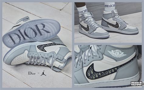 Dior X Air Jordan 1 Wallpaper Your