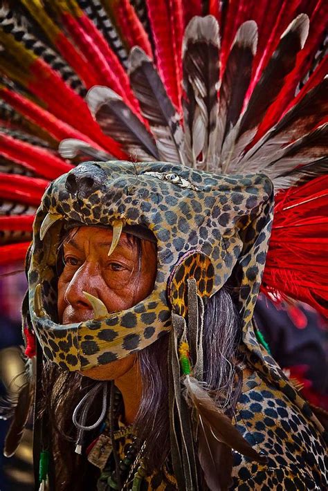 Very primal and at the same time noble looking. For the Wild-Hearted Souls - Jaguar warrior, South America ...