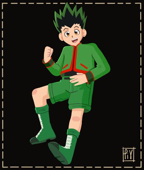 Artstation Gon Freecss Hunter X Hunter Oliver Finch