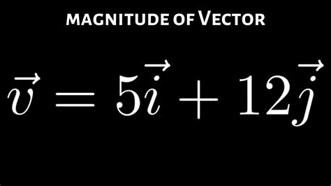 How To Find The Magnitude Of A Vector Daniellekruwstephenson