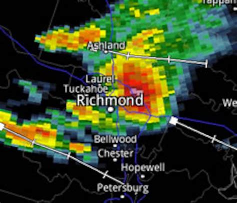 Violent Thunderstorm Tears Through Richmond The Washington Post