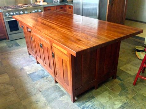 An intriguingly simple way to create a kitchen island for your kitchen is to use one (or two or four) base cabinets and top it with granite, marble or. Craftsman Style Kitchen Cabinet - Random Designs Inc.