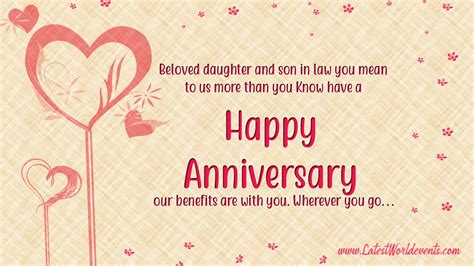 Happy Anniversary Daughter And Son In Law Images Latest World Events