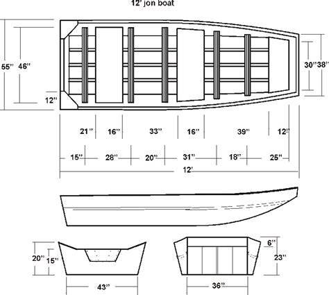 Jon Boat Blueprints How To And Diy Building Plans Online Class Boat