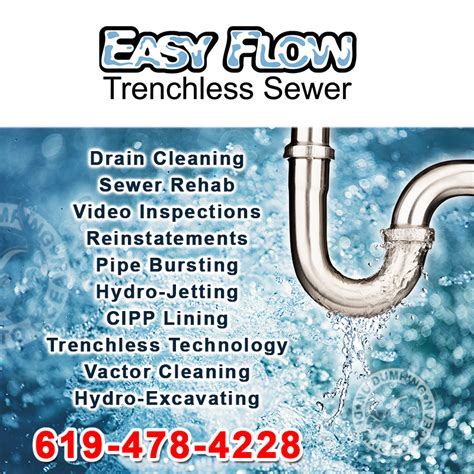 San Diego Trenchless Rehab Specialists Sewer Drain Cleaning Plumbing