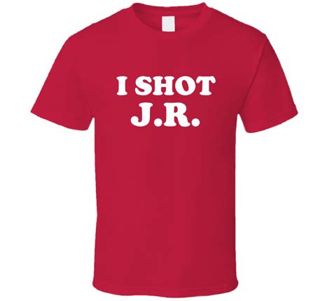 I Shot J R Retro Dallas Tv Show Character J R Ewing T Shirt