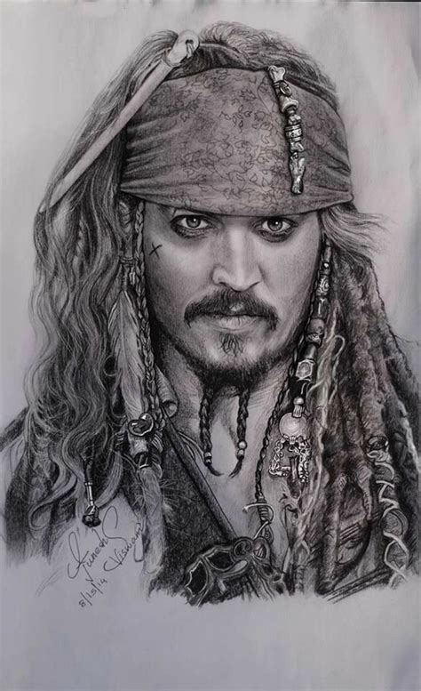 A Wonderful Art Edit Of Jack Sparrow From The Pirate S Of The Caribbean Trilogy S Jack