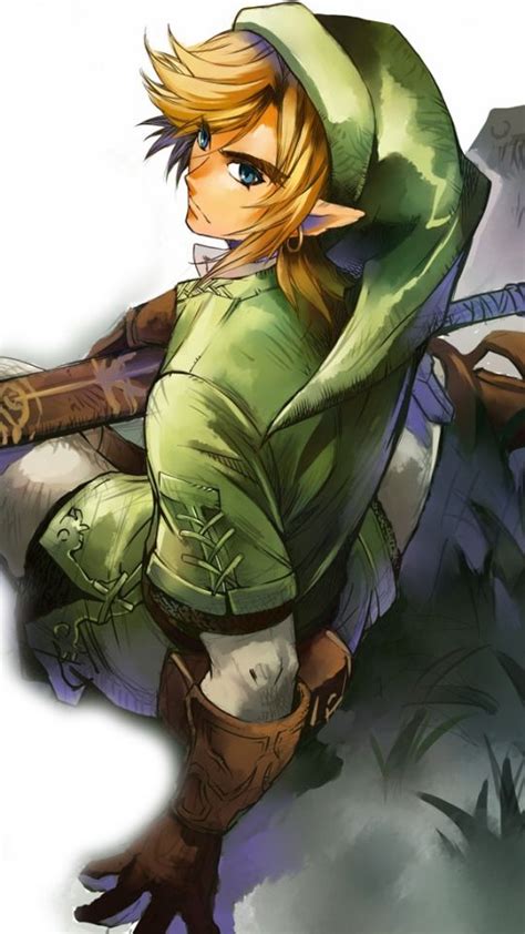 Download Wallpaper 540x960 The Legend Of Zelda Character Elf