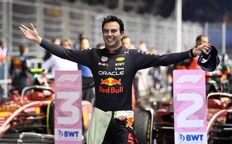 F1 Checo Pérez Conquistó El Gran Premio De Singapur 2022 Mediotiempo