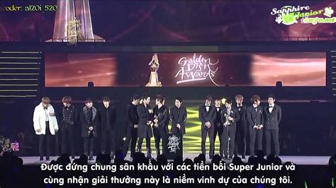 Vietsub Super Junior Win Disk Bonsang Gda 2012 Youtube