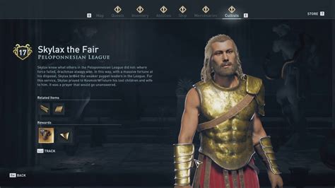 Lokris Fort Nation Treasure Cultist Clue Location AC Odyssey Ep 28