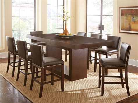 Antonio Extendable Rectangular Counter Height Dining Table From Steve Silver At700pb At700pt