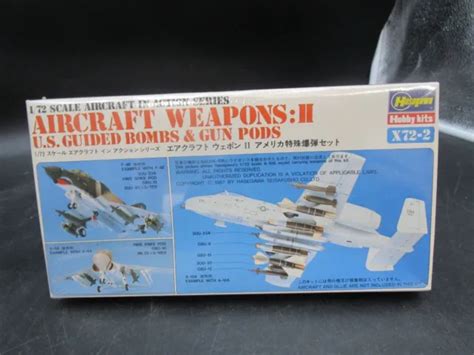Hasegawa Model Aircraft Weapons Ii Us Guidied Bombs And Gun Pods 172
