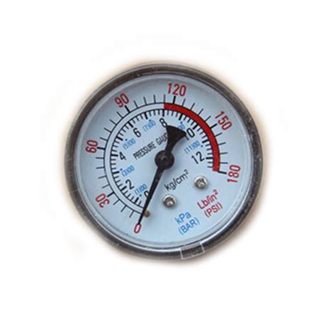 Bar Air Pressure Gauge 9mm Thread 0 180 Psi 0 12 Manometer Double Scale
