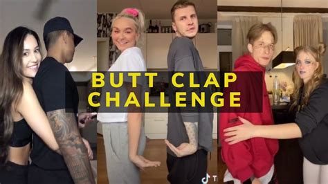 best of butt clap challenge on tiktok 2020 youtube