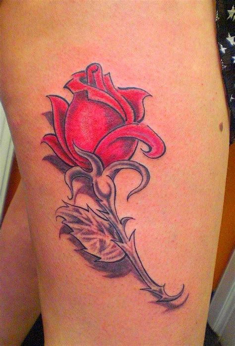 Red Rose Tattoos Tattoomagz › Tattoo Designs Ink Works Body Arts Gallery