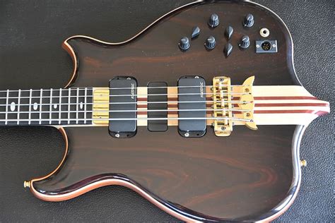 Alembic Series Ii 5 String Bass Guitar Cocobolo Reverb