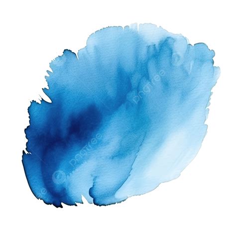 Trazo De Pincel Azul Acuarela Png Dibujos Acuarela Abstracto Cepillo