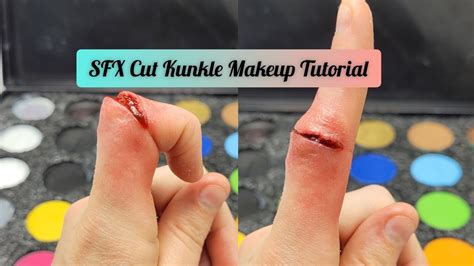 Sfx Split Knuckle Makeup Tutorial Youtube