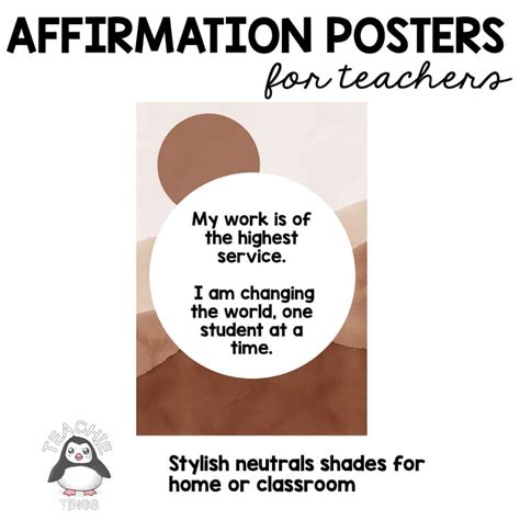 Affirmations For Teachers — Teachie Tings