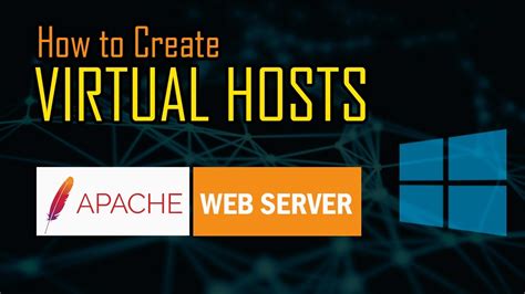 How To Create Apache Virtual Hosts In Windows Youtube