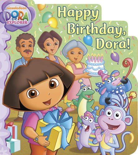 Happy Birthday Dora Dora The Explorer Nickelodeon Amazones Libros