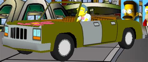 The Simpsons Road Rage Vehicles Wikisimpsons The Simpsons Wiki