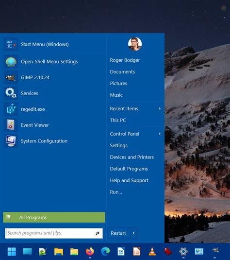 How To Use A Classic Menu In Windows 11 With Open Shell