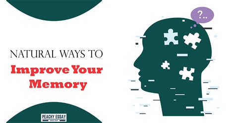 Natural Ways To Improve Your Memory