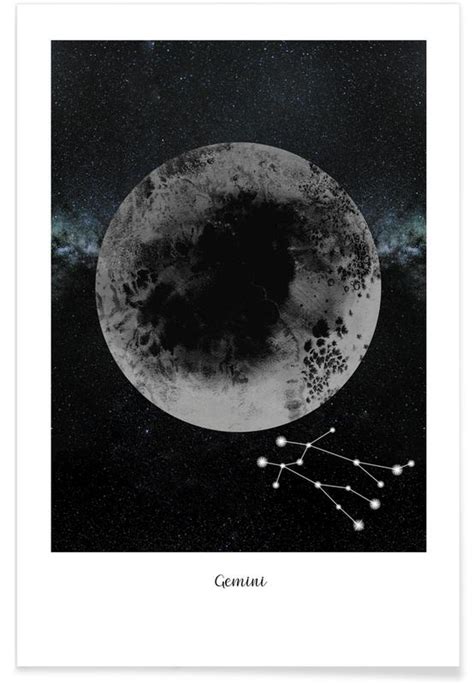 Zodiac Gemini Poster Juniqe