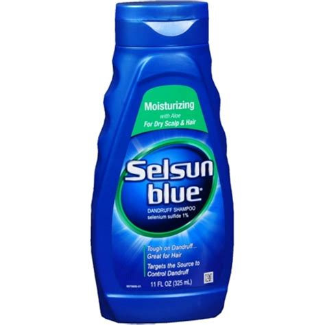 Selsun Blue Moisturizing Dandruff Shampoo 11 Oz Pack Of 6 Walmart