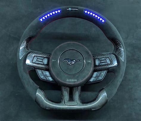 2015 2022 Custom Carbon Fiber Alcantara Racing Inspired Mustang