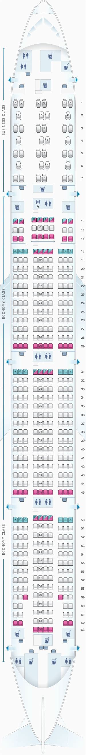 Air France 777 300er Business Class Seatguru Várias Classes