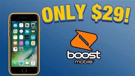 Boost Mobile Iphone 7 For Only 29 Tax Season Promo Youtube