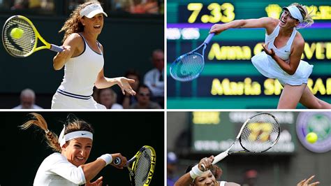 Serena Williams Maria Sharapova And More Grunting Tennis Women